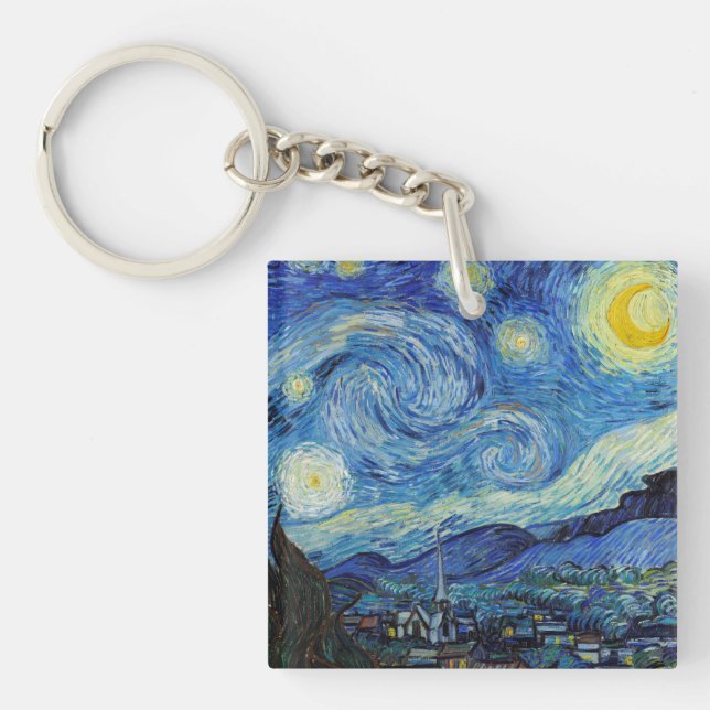 Vincent Van Gogh Nuit d'art Vintage (Devant)