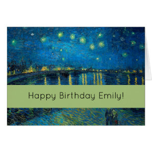Vincent Van Gogh Nuit étoilée sur le Rhône