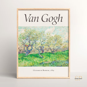 Vincent van Gogh Obstgärten in Blüte Arles Pflaume Poster