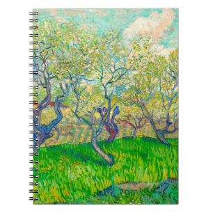 Vincent van Gogh Obstgarten in Blüte Notizblock