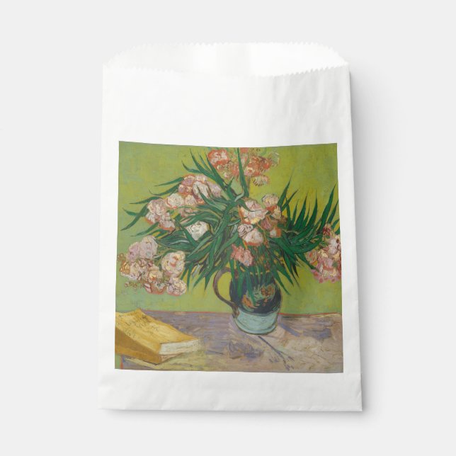 Vincent Van Gogh Oleander Blume Malerei Geschenktütchen (Vorderseite)