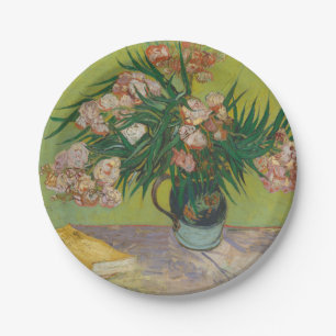 Vincent Van Gogh Oleander Blume Malerei Pappteller