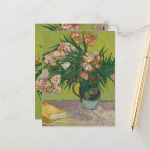Vincent Van Gogh Oleander Blume Malerei Postkarte