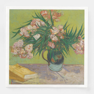 Vincent Van Gogh Oleander Blume Malerei Serviette