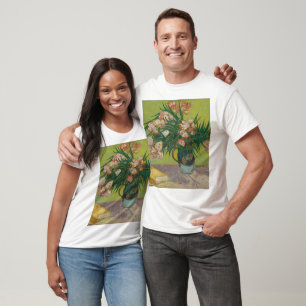 Vincent Van Gogh Oleander Blume Malerei T-Shirt