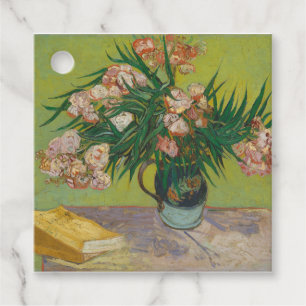 Vincent Van Gogh Oleander-Blumenmalerei Geschenkanhänger