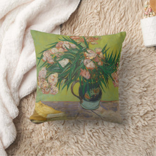 Vincent Van Gogh Oleander-Blumenmalerei Kissen
