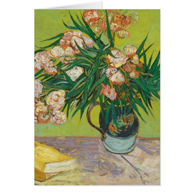 Vincent Van Gogh Oleanders Carte d'art impressionn (Devant)