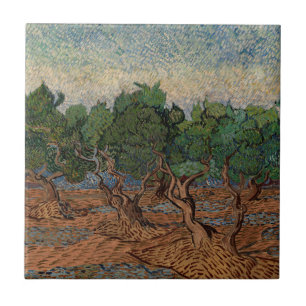 Vincent van Gogh - Olive Grove Fliese