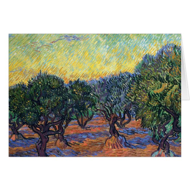 Vincent Van Gogh Olive Grove Impressionismus Art (Vorderseite (Horizontal))