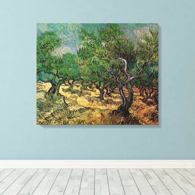 Vincent van Gogh - Olive Grove Leinwanddruck (Insitu (Holzboden))