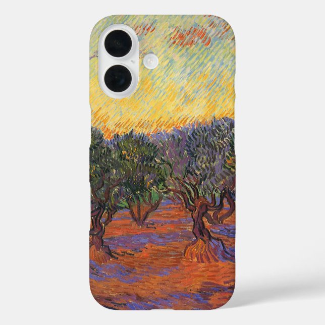 Vincent van Gogh - Olive Grove, Orange Sky title_seo2 (Rückseite)