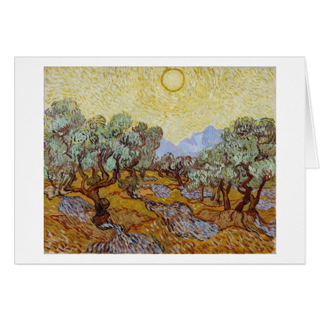 Vincent van Gogh Olive Trees, 1889 (Vorderseite (Horizontal))