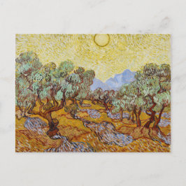 Vincent Van Gogh Olive Trees Postkarte