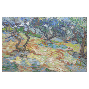 Vincent van Gogh - Olivenbäume: Helles blaues Himm Stoff