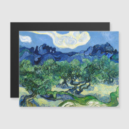 Vincent Van Gogh, Olivenbäume mit den Alpen Magneteinladung