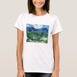 Vincent Van Gogh, Olivenbäume mit den Alpen T-Shirt