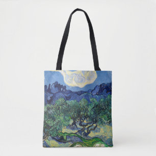 Vincent van Gogh - Olivenbäume mit den Alpilles Tasche