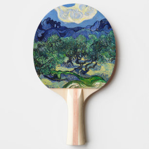 Vincent van Gogh - Olivenbäume mit den Alpilles Tischtennis Schläger