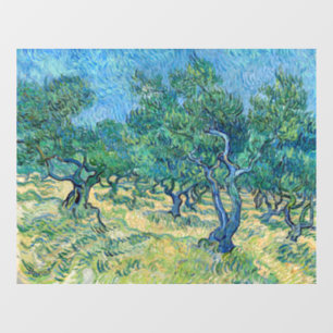 Vincent van Gogh - Olivenhain Fensteraufkleber
