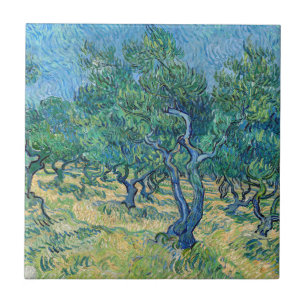 Vincent van Gogh - Olivenhain Fliese
