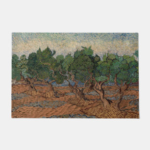 Vincent van Gogh - Olivenhain Fußmatte