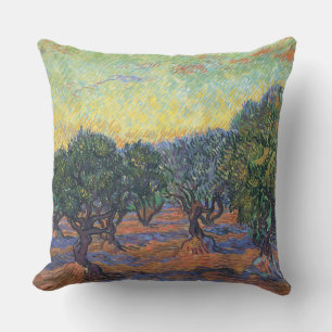 Vincent Van Gogh Olivenhain Impressionismus Kunst Kissen