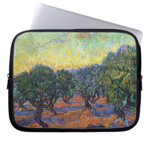Vincent Van Gogh Olivenhain Impressionismus Kunst Laptopschutzhülle