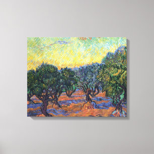 Vincent Van Gogh Olivenhain Impressionismus Kunst Leinwanddruck