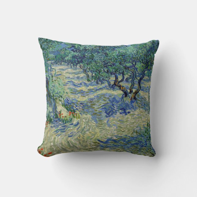 Vincent van Gogh - Olivenhain Kissen (Vorderseite)