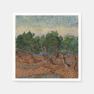 Vincent van Gogh - Olivenhain Serviette