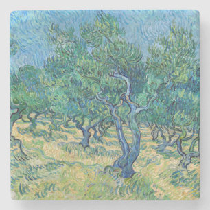 Vincent van Gogh - Olivenhain Steinuntersetzer