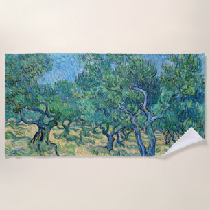 Vincent van Gogh - Olivenhain Strandtuch