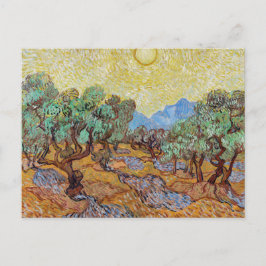 Vincent van Gogh Olivenhaine Postkarte | ATEMBERAU