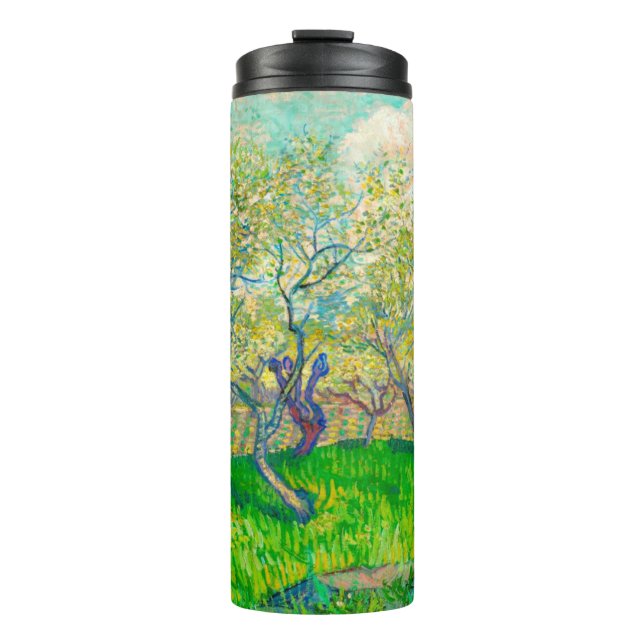 Vincent van Gogh Orchard in Blossom Thermosbecher (Vorderseite)