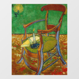 Vincent van Gogh - Paul Gauguins Sessel Fensteraufkleber