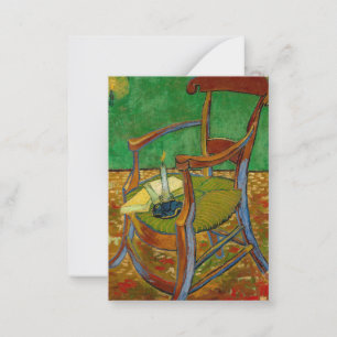 Vincent van Gogh - Paul Gauguins Sessel Mitteilungskarte