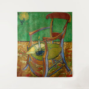 Vincent van Gogh - Paul Gauguins Sessel Wandteppich