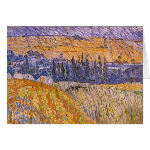 Vincent van Gogh - Paysage à Auvers sous la pluie