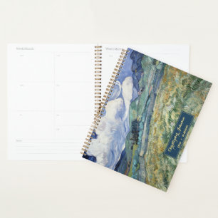 Vincent Van Gogh Paysage Art Vintage Monogramme