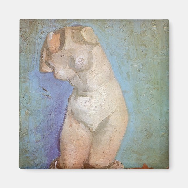 Vincent van Gogh - Plaster Statuette Female Torso Magnet (Vorne)