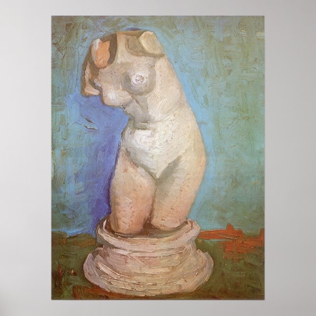 Vincent van Gogh - Plaster Statuette Female Torso Poster (Vorne)