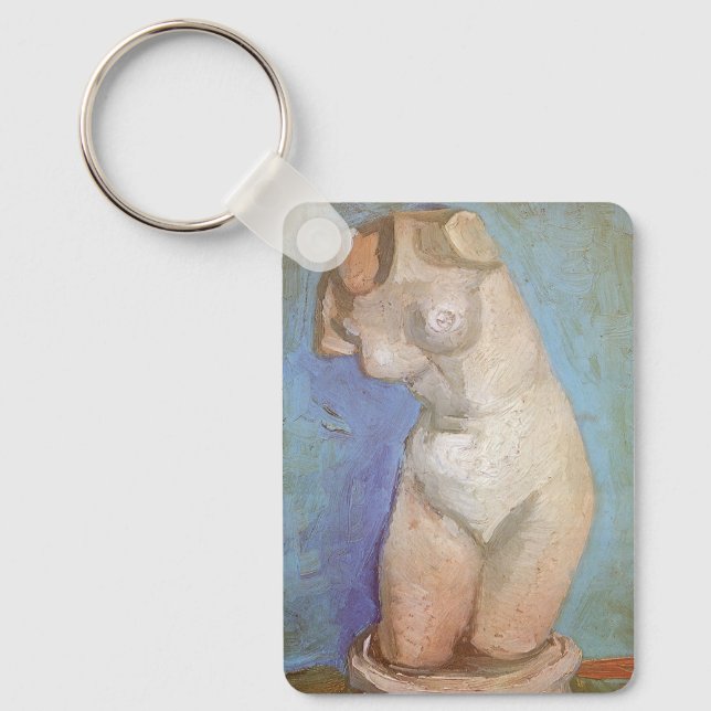 Vincent van Gogh - Plaster Statuette Female Torso Schlüsselanhänger (Vorderseite)