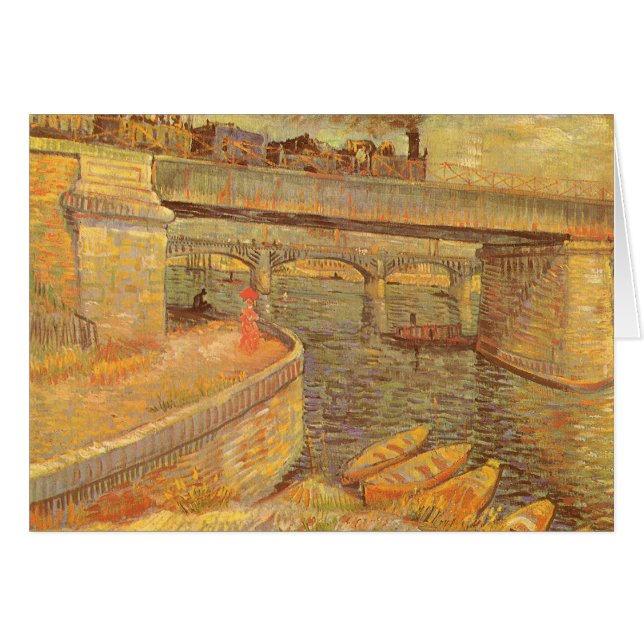 Vincent van Gogh Ponts de l'autre côté de la Seine (Devant horizontal)