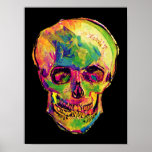 Vincent Van Gogh - Pop Art Halloween Skull Poster<br><div class="desc">Öl auf Leinwand aus dem Jahr 1887 verwandelt sich in einen originalen psychedelischen Pop Kunstschädel. Toll zu Halloween oder einfach nur Leute ausflippen. Im Gegensatz zu ähnlichen Läden, bietet Art Lover's Cafe klassische, hochauflösende Kunstwerke, die sorgfältig restauriert, farblich ausgewogen und retuschiert wurden, um Flecken und Artefakte zu entfernen, die in...</div>