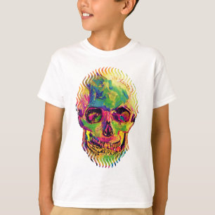 Vincent Van Gogh - Pop Art Halloween Totenkopf T-Shirt