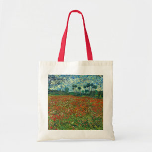 Vincent Van Gogh Poppy Field Vintag Art Tragetasche
