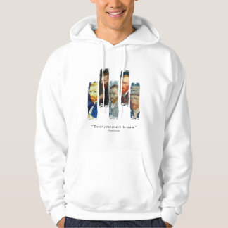 Vincent Van Gogh portrait and qoute  Hoodie