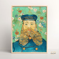 Vincent van Gogh Portrait Postman Joseph Roulin