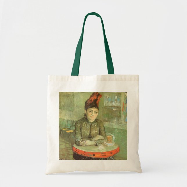 Vincent van Gogh - Portrait von Agostina Segatori Tragetasche (Vorne)